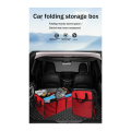 NAMUNY Car Trunk Storage Multifunction Collapsible Folding Mesh Insulation Storage Box Storage Stowing Tidying Box Red.