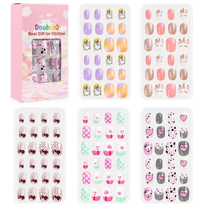 120Pcs%20Candy%20Child%20Nail%20Tips%20Kids%20False%20Nail%20Girls%20Cartoon%20Press%20on%20Nails%20Colorful%20Festival%20Tips%20Nail%20Decor%20Cute%20Manicure%20Tools%20-%20Image%207