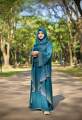 abaya borka Jhorna Ston With Hijab Three Dubai Cherry stylish party borka fashion collection Fashionable khimar Lycra borka for Women.