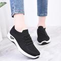 Elastic Female Tennis Shoes Socks Women's Net Breathable Shoes One Pedal Shoes2023Summer Women's Sports Shoes Tendon Bottom Mesh Surface Shoes.