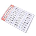 Saxophone Practice Chart Coated Paper Saxophone Fingering Chart S. 