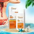 Disaar SPF 60 Sunscreen Lotion 50g Moisturizing Portable Sunblock Long Lasting Protection Sun Cream. 