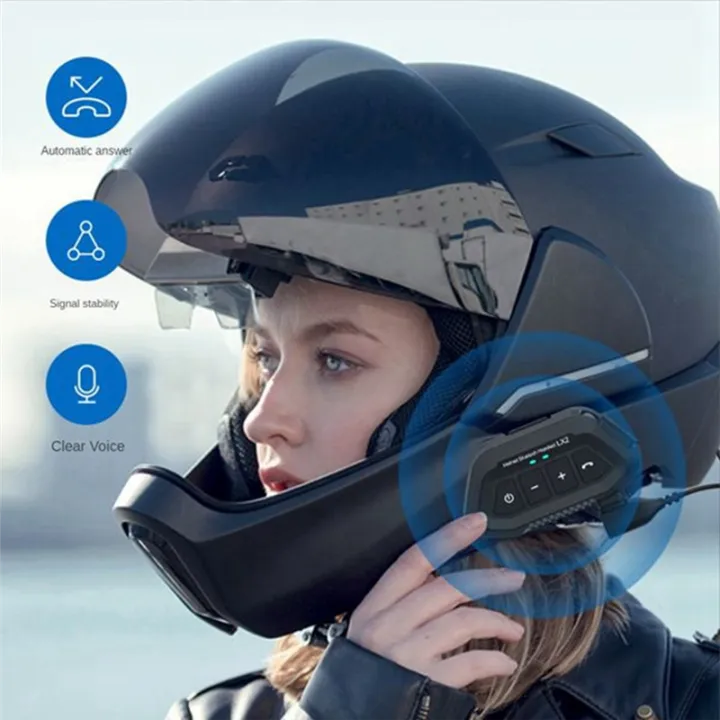 Lx2%20Bluetooth5.0%20Helmet%20Headset%20Wireless%20Hands-Free%20Call%20Helmet%20Waterproof%20Headset%20Stereo%20Bluetooth%20Headset%20A%20-%20Image%203