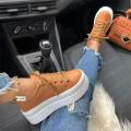 Platform White Shoes Woman Sneakers Fashion Ladies Trainers Baskets Femme Casual Chunky Sneakers Woman Big Size 43 Moonlight Shines.
