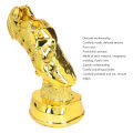 Golden Boot Trophy Gloss Football Golden Boot Award Multi Purpose for Bookshelf. 