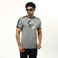 TORR GREY/NAVY  ACTIVEWEAR MEN'S  T-SHIRT. 