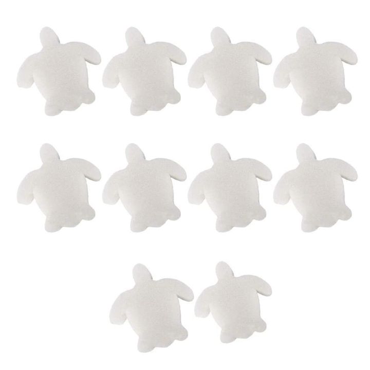 50Pcs%20White%20Floating%20Spa%20Sponge%20Turtle%20Oil%20Absorbing%20Hot%20Tub%20Skimmer%20Scum%20Absorber%20Cleaners%20for%20Swimming%20Pool%20-%20Image%202