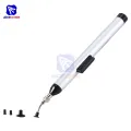 【happy one】FFQ 939 Vacuum Sucking Pen L7 IC Pick Picker Tool 3 Suction Headers SMD. 