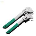 F Type Wrench Adjustable Pipe Wrench Wide Opening Spanner for DIY Project 75mmx280mm.