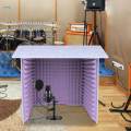 Portable Soundproof Booth Booth for Microphone Sound Recording. 