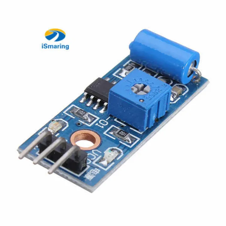 SW-420 SW420 Vibration Sensor Switch Module DC 3V 5V Normally Close Vibration Sensitivity Sensor Switches Alarm Trigger Movement Sensor LM393 Digital Analog