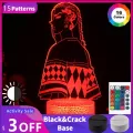 Anime Tokyo Revengers Mikey Lamp Manga Figure Room Setup Kids Avengers ChristGift Bedroom Decor RGB 3D Night Light Draken. 