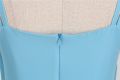 Female Robe Weddings As A Guest Formal Spaghetti Strap Large Hem Solid Midi Dresses With Bowknot Back Zipper Elegant Dress. 