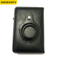 2024For Apple Airtag Wallet Men Carbon Fiber ID Credit Card Holder Rfid Slim Airtag Slide Wallet Designer Cardhol %s: %s. 