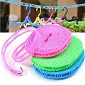 Portable Windproof Clothesline Non-slip Washing Clothes Line Rope- 5M. 