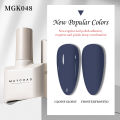 【Hot New Release】 MAYCHAO 12ml Gel Nail Polish 48 Colors Glossy Semi Permanent Soak Off UV LED Frosted Gel Nails Painting Varnish.