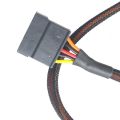 Mini 6Pin to 15Pin X2 SATA Power Cable Cord for DELL Vostro 3650 3653 3655 Desktop Computer HDD SSD Expansion Cable. 