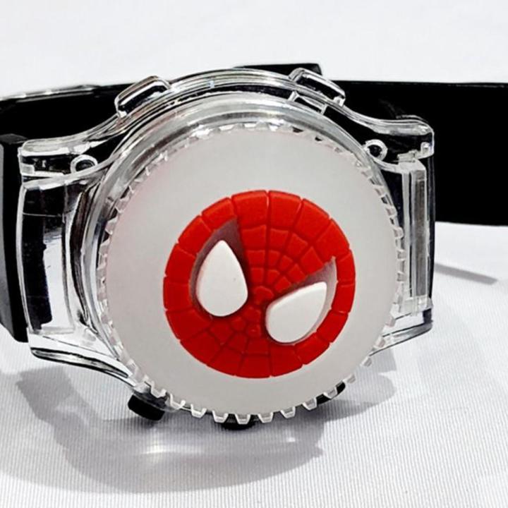KIds watch spinner lighting spiderman cool fun watch