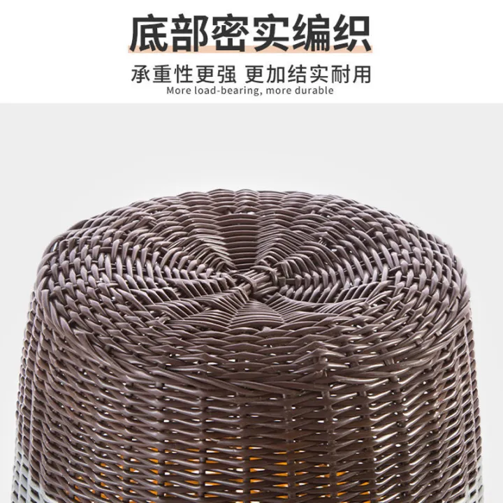 Plastic%20Rattan%20Woven%20Laundry%20Basket%20Laundry%20Basket%20Dirty%20Clothes%20Storage%20Basket%20Household%20Clothes%20Basket%20Storage%20Basket%20Toy%20Basket%20Finishing%20-%20Image%206