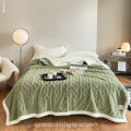 Autumn and winter thickened taffira fleece blankets, warm blankets, lamb's wool blankets, flannel casual blankets, bed sheets, quilt blankets, cross-border.