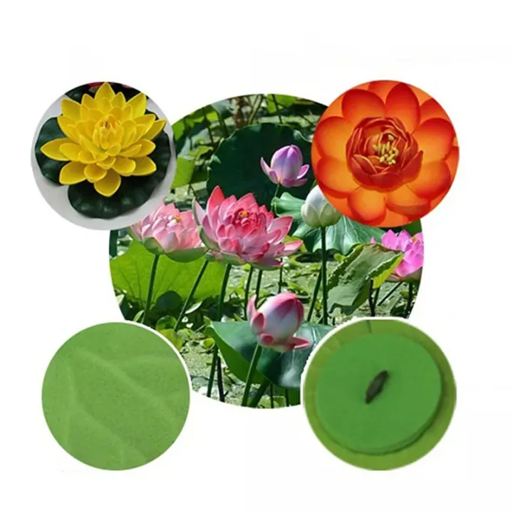 10cm/17cm%20Artificial%20Lotus%20Fake%20Plant%20Pond%20Decor%20Artificial%20Water%20Lily%20Floating%20Foam%20Lotus%20Home%20Garden%20Fish%20Tank%20Fake%20Flower%20Natuo%20-%20Image%205