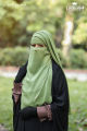 Glam Touch Premium Naomi Double Part Flap Niqab. 