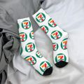 7-11 7-Eleven Logo 1969-2004 Store Design Socks Product for Unisex Compression Dress Socks. 