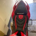 Suzuki Gixxer Fi modified seat cover RED colour. 