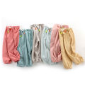 Children Pants Summer Cotton Thin Breathable Prevent Mosquito Candy Color Kids Boys Girls Baby Pants.
