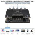 ZK-MT21 2.1 Channel Bluetooth 5.0 Subwoofer Amplifier Board 50WX2+100W Power Audio Stereo Amplifier Board Bass AMP AUX.