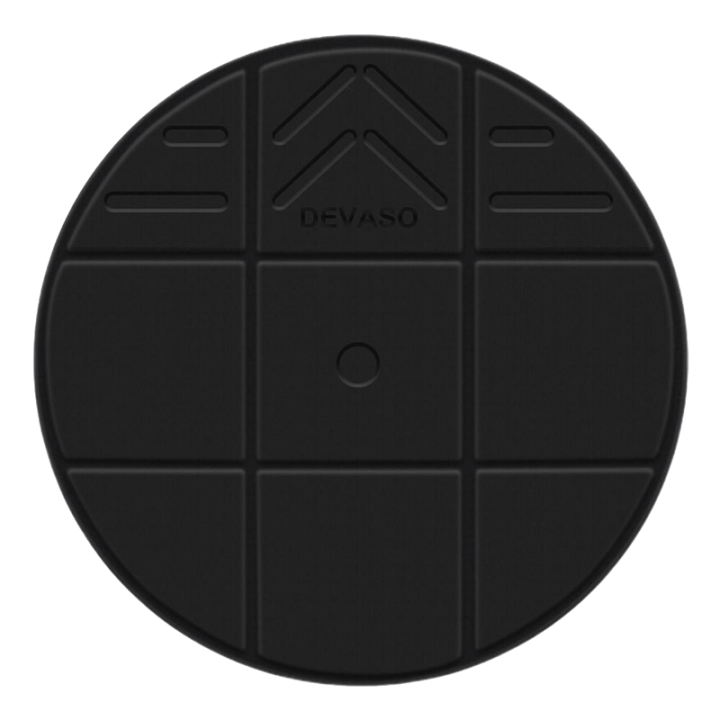 DEVASO VR Mat VR Glasses Surrounding Games Standing Motion Floor Mat PU Anti-Slip Foldable Floor Mat VR Glasses Accessories