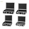 Aluminum Alloy Case Hard Briefcases Organizer for Travel Men Mic Storage S. 