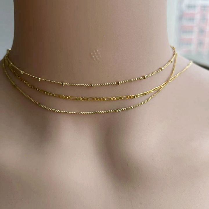 Jialin%20gold%20plated%20jewelry%20High%20quality%20women%20men%20cuban%20chain%20pig%20nose%20chain%20stainless%20steel%20choker%20necklace%20-%20Image%206