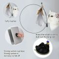 Interactive Cat Toy Handfree Cat Stick Toy Suction Cup Teaser Toy for Kitten Playing Chase Exercise Teaser Wand Cat Accesorios.