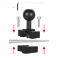 Motorcycle Bike Camera Holder Handlebar Rearview Mirror Mount Bracket.
