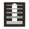 Set Up Gauge Blocks Height Gauge Set for Woodworkers, Laser Engraved Size Markings.