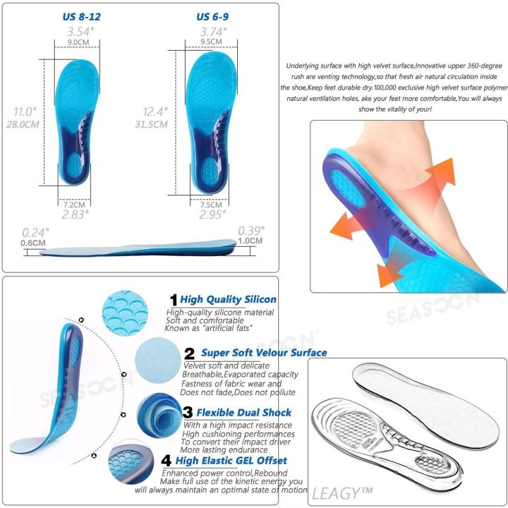 1%20Pair%20Orthotic%20Arch%20Support%20Shoe%20Pad%20Sport%20Silica%20Gel%20Insole%20soft%20and%20elastic%20shoe%20Insoles%20Cushioing%20for%20men%20and%20women%20Unisex%20size%20free%20cutting%2037-48%20-%20Image%203