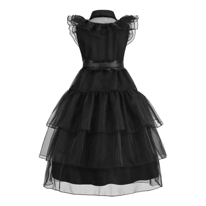 Baby%20Wednesday%20Costume%20Kids%20Princess%20Elegant%20Dress%20Children%20Family%20Dancing%20Horror%20Disguise%20Addams%20Cosplay%20Halloween%20Dress%204-12T%20-%20Image%203