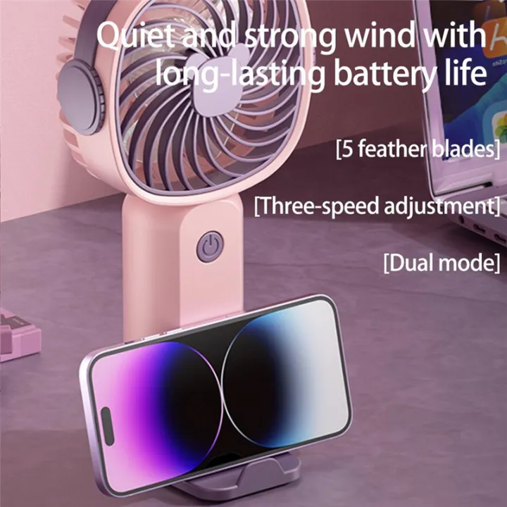 Handheld%20Small%20Fan%20Outdoor%20Portable%20Fan%203-Speed%20Rechargeable%20400mAh%20Battery%20Multi-Function%20Fan%20Phone%20Holder%20Outdoor%20-%20Image%206