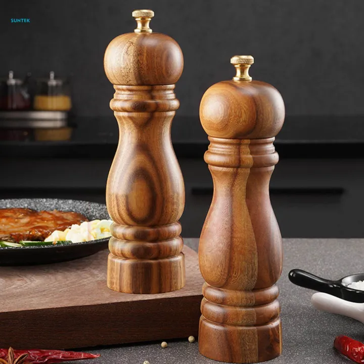 Wooden%20Salt%20and%20Salt%20Grinder%20Ceramic%20Core%20for%20Cooking%20Kitchen%20Gadgets%20-%20Image%202