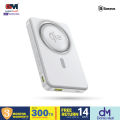 Baseus Qi2 Magsafe 10000mAh PD 22.5W Power Bank Wireless Magnetic Battery, USB-C Quick Charge for iPhone 17/16/15/14/13 Series, Samsung S/Ultra Series, Mini Powerbank USB-C, Small But Powerful. 