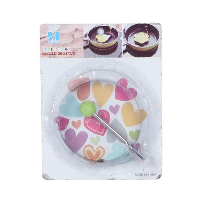 Flower Shaped Frying Egg Mold - Silver