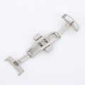 Stainless Steel Flip Lock Butterfly Deployment Clasp Watch Deployant Buckle Watch Strap 16mm 18mm 20mm 22mm. 