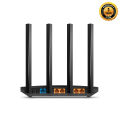 TP-Link Archer C6 V4 - Supports 802.11 AC Standard - Simultaneous 2.4GHz 400 Mbps - MU-MIMO Dual WiFi Router. 