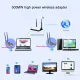 BT N9100 USB 2.0 Wireless Network Card for Beini free 3000mW High Power Wifi Adapter Dual Antenna Wifi Receiver RTL8192FU. 
