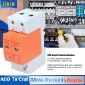 2Pcs SPD Surge Protective Devices Arrester Protector Home Circuit Breaker 2P. 