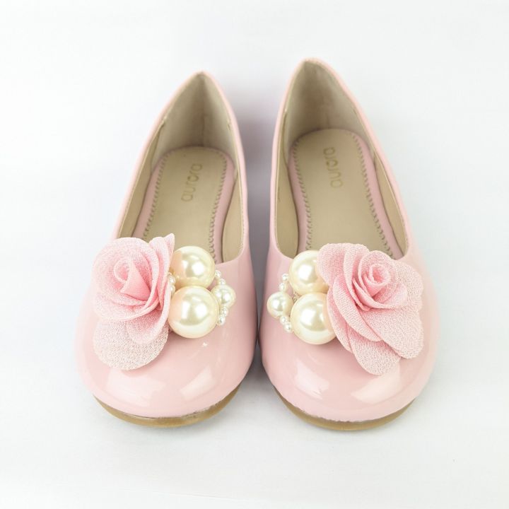 kids Shoes Cute pink Flower Bows Toddler Baby Girl Shoes Soft