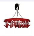 Round Hanger cloth clip 24 Clip - Hanger - Red.