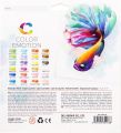 Deli emotion EC00720 watercolor pencils with a brush pack of 24 colors.