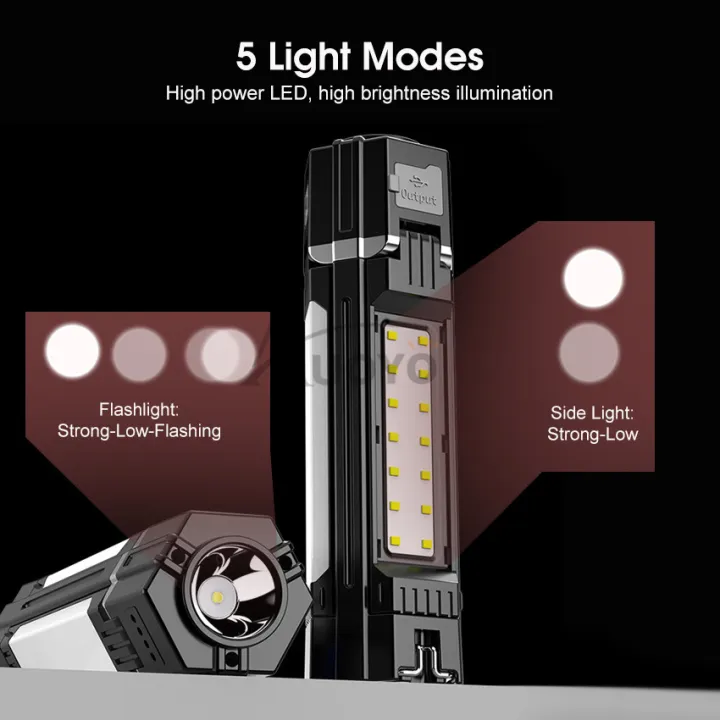 Auoyo%20Camping%20Light%20Work%20Light%20Flashlight%20Portable%20Adjustable%20Repair%20Light%20USB%20Rechargeable%20Warning%20Light%20Magnetic%20Work%20Light%20Camping%20Lantern%20with%20Hook%20for%20Car%20Repair%20Outdoor%20Home%20Camping%20Emergency%20-%20Image%2010